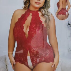 Sexy Plusz Méretű Csipke Body,Női szexi fehérnemű,női erotikus fehérnemű,női szexi body