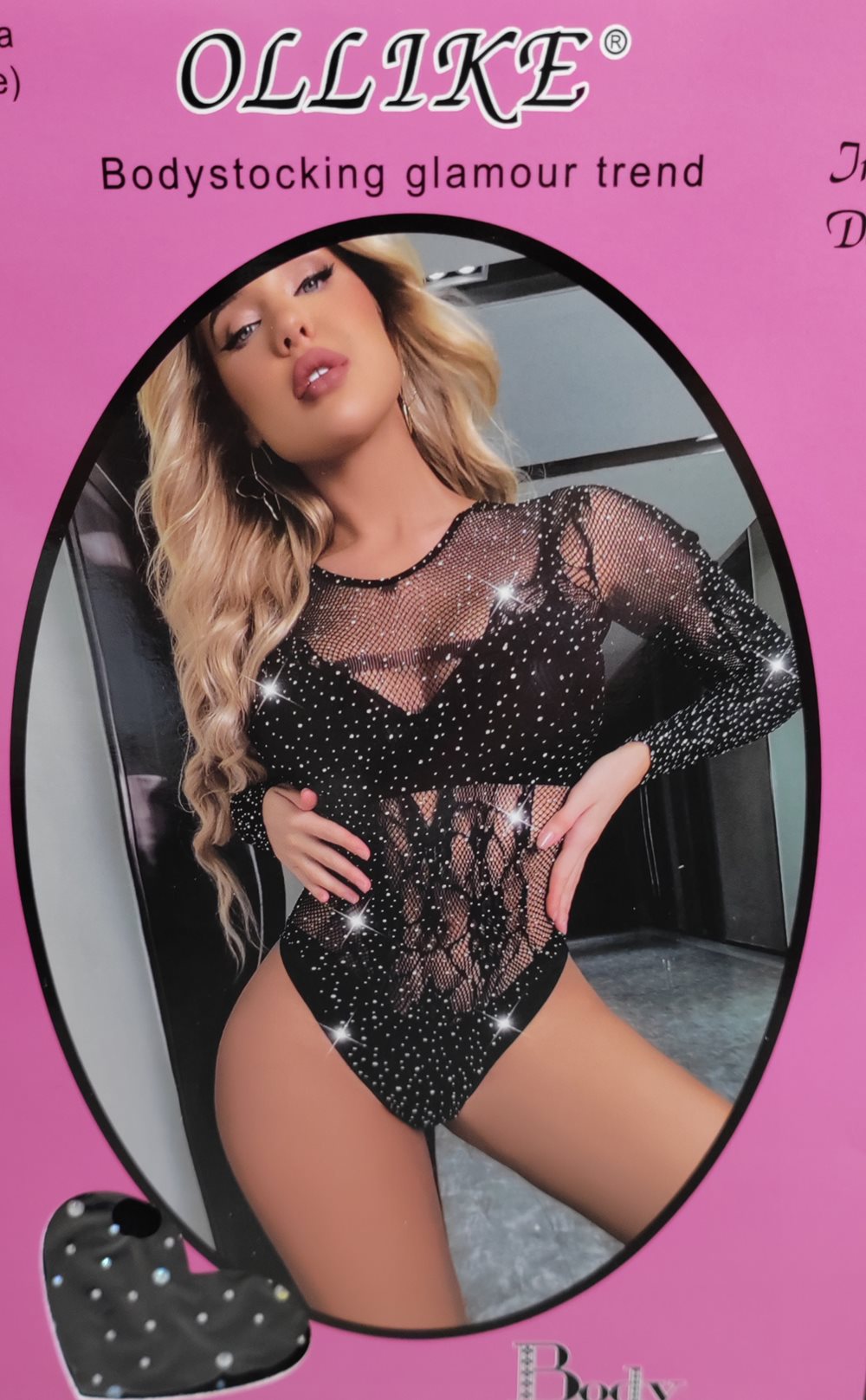 Fekete Necc Köves Body,Női szexi fehérnemű,női erotikus fehérnemű,női szexi body