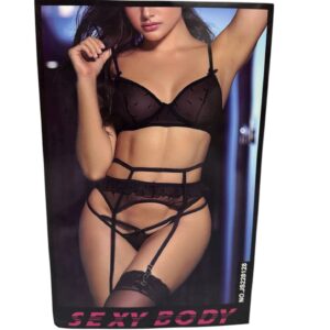 Erotikus Fekete Szett,Női szexi fehérnemű,női erotikus fehérnemű
