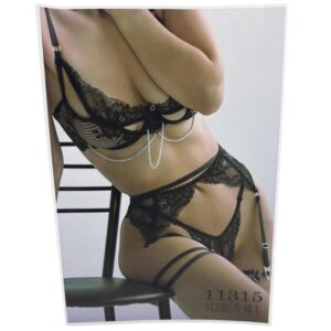 Fekete Csipke Erotikus szett,Női szexi fehérnemű,női erotikus fehérnemű