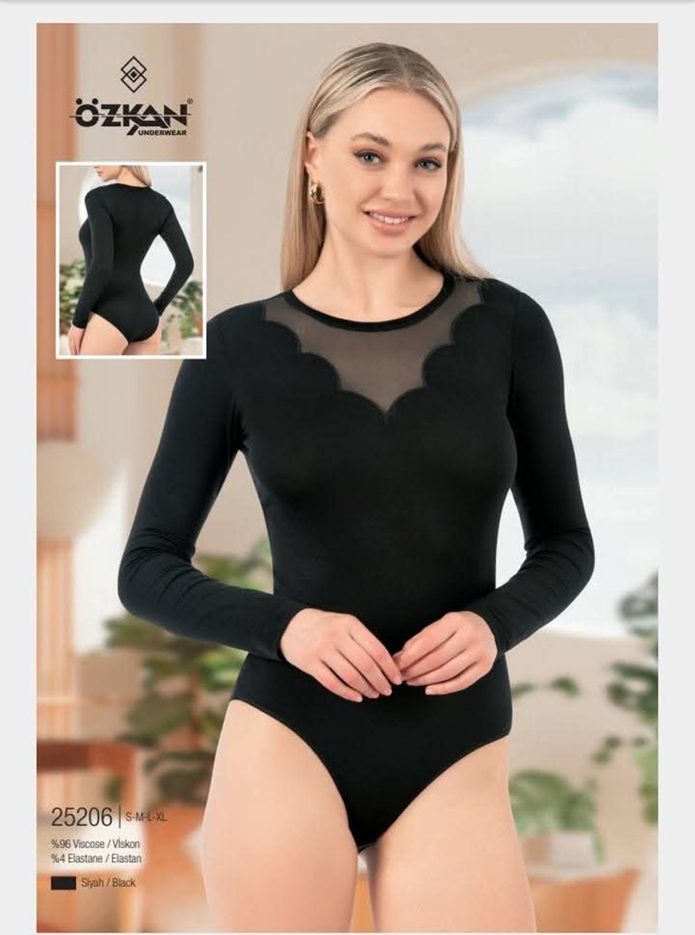 Női Hosszú Ujjú Body