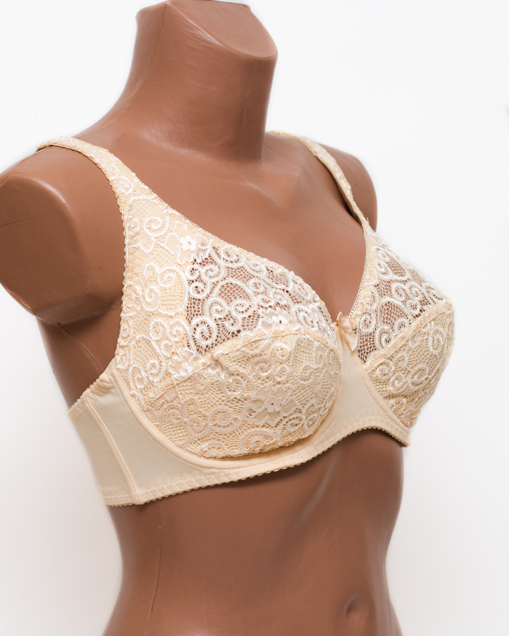 Anfen puha pamut betétes csipkés melltartó - Image 3