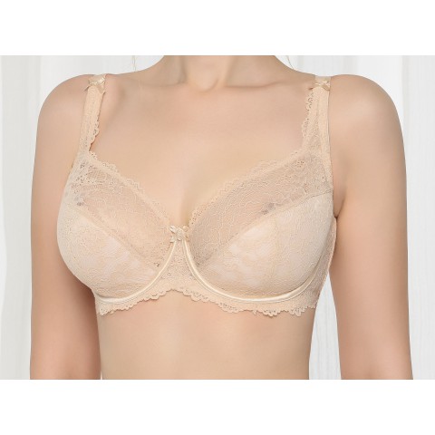 Lanny Mode Merevítős Vékony Szivacsos Csipkés Melltartó - Image 2